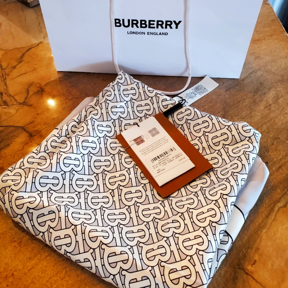 Burberry silk scarf